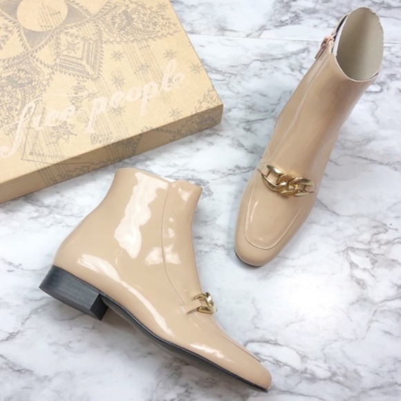 Free People Shoes - NEW Free People | Emerald City Beige Leather Boots